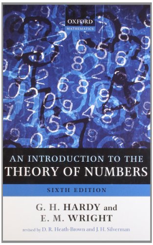 An Introduction to the Theory of Numbers Cover