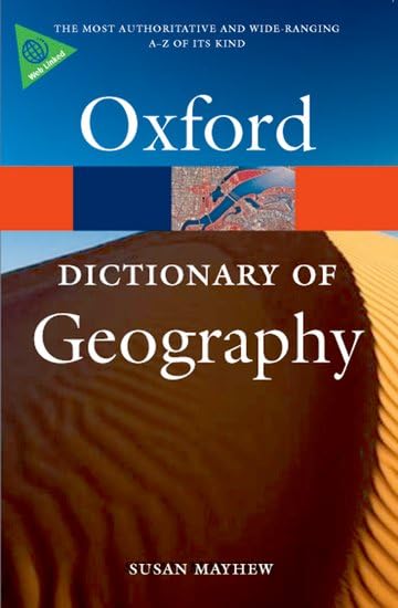 A dictionary of geography Cover