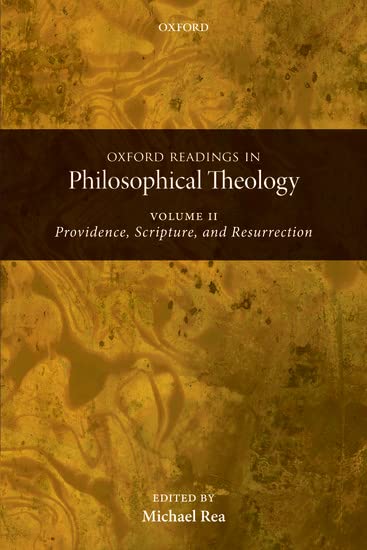 Oxford readings in philosophical theology Cover