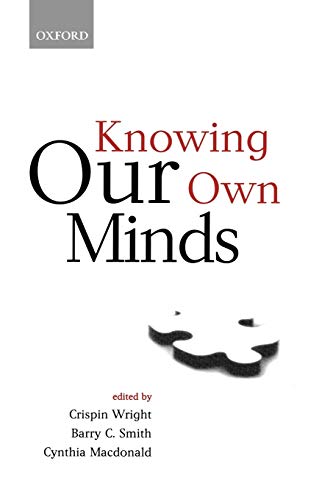 Knowing our own minds Cover