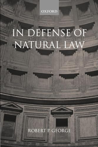 In defense of natural law Cover