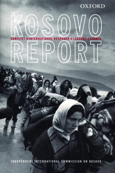 The Kosovo report Cover