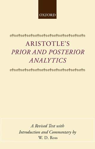 Aristotles Prior and Posterior Analytics Cover