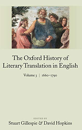 The Oxford history of literary translation in English Cover