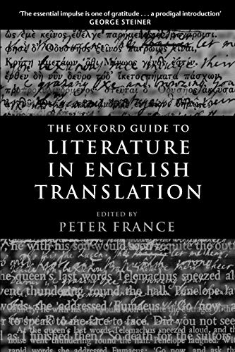 The Oxford Guide to Literature in English Translation Cover