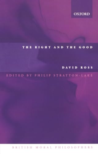 The right and the good Cover