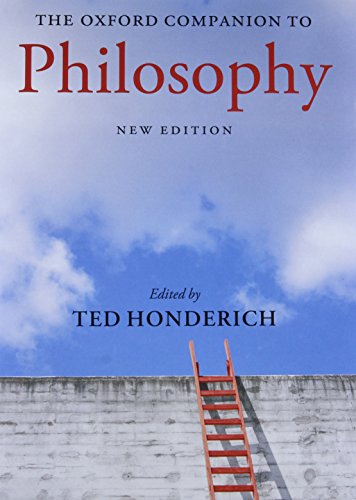 The Oxford companion to philosophy Cover