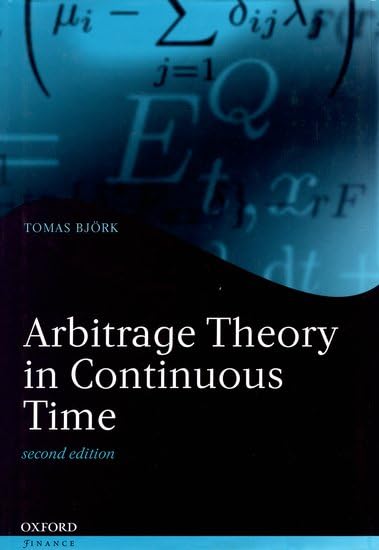 Arbitrage theory in continuous time Cover