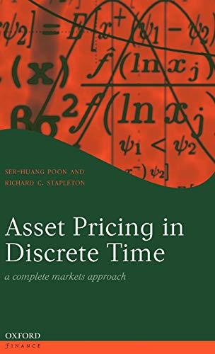 Asset pricing in discrete time Cover