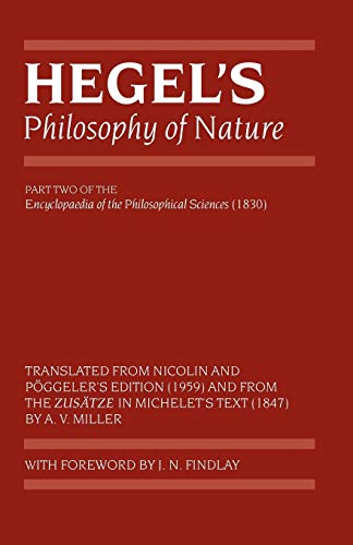 Hegel's philosophy of nature Cover