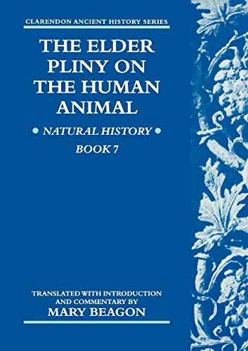 The elder Pliny on the human animal Cover
