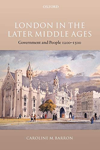 London in the Later Middle Ages Cover
