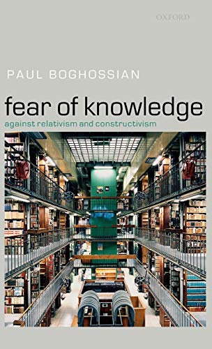 Fear of knowledge Cover