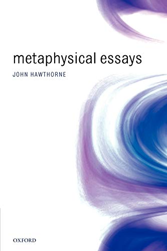 Metaphysical essays Cover