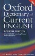 Oxford dictionary of current English Cover