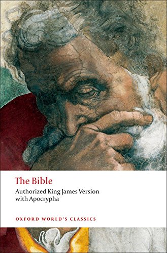 The Bible: Authorized King James Version (Oxford World's Classics) Cover