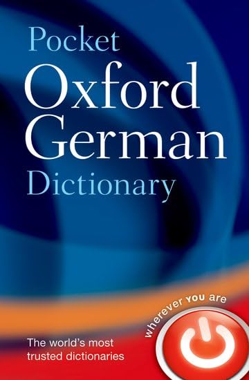 Pocket Oxford German dictionary Cover