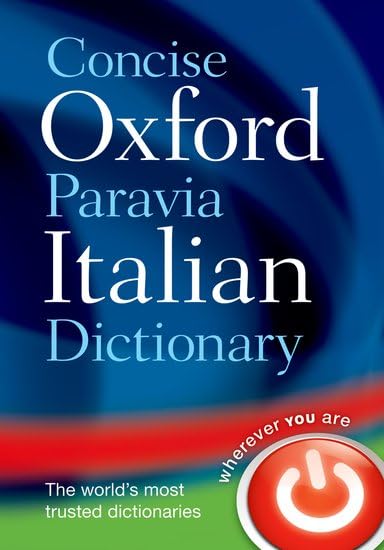 Concise Oxford Paravia Italian dictionary Cover