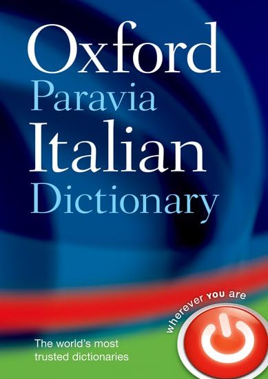 Oxford-Paravia Italian dictionary Cover