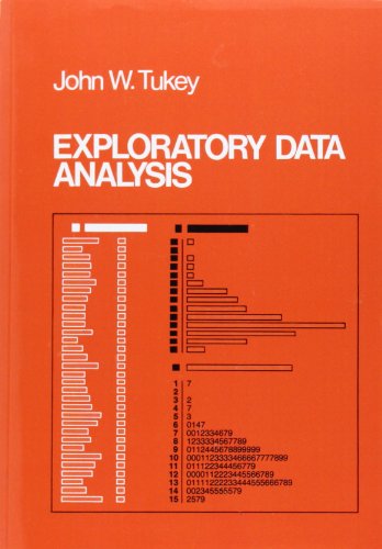 Exploratory data analysis, John W. Tukey Cover
