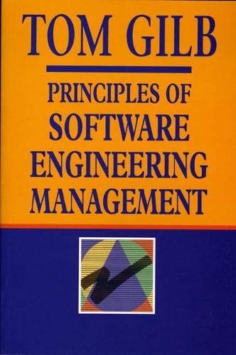 Principles of software engineering management Cover