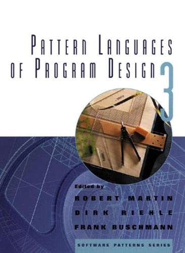 Pattern languages of program design 3 Cover