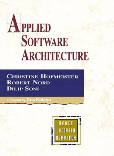 Applied Software Architecture Cover