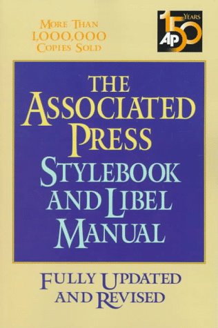 The Associated Press stylebook and libel manual Cover