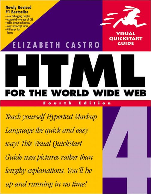 HTML 4 for the World Wide Web Cover