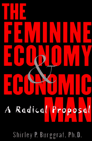 The feminine economy and economic man Cover