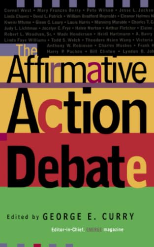 The affirmative action debate Cover