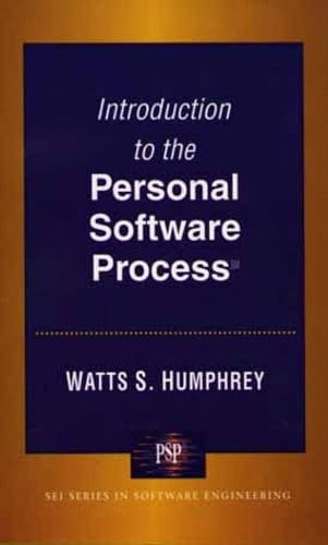 Introduction to the personal software process Cover