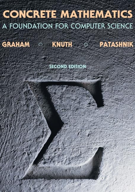 Concrete mathematics Cover
