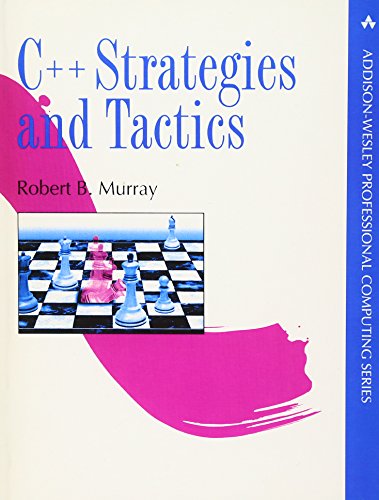 C++ strategies and tactics Cover