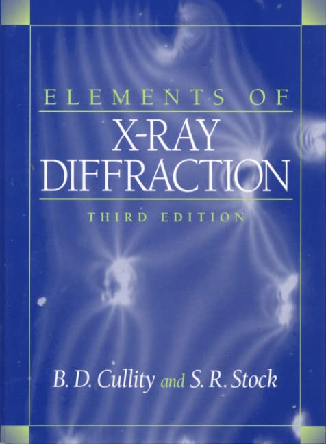 elements of x ray diffraction Cover