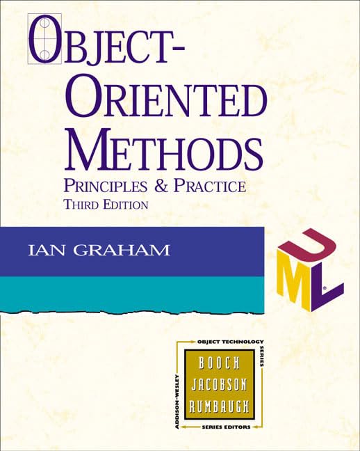 Object-oriented methods Cover