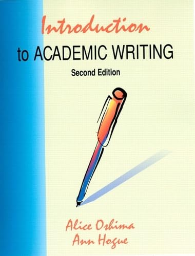 Introduction to academic writing Cover