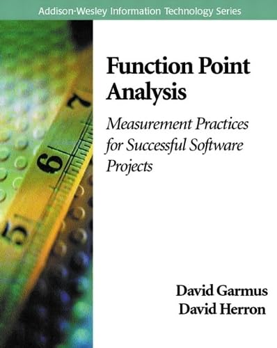 Function point analysis Cover