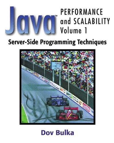 Java performance and scalability Cover