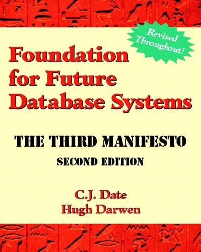 Foundation for future database systems Cover