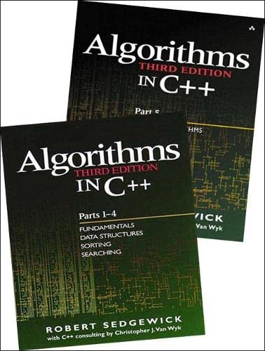 Bundle of Algorithms in C++,  Parts 1-5 Cover