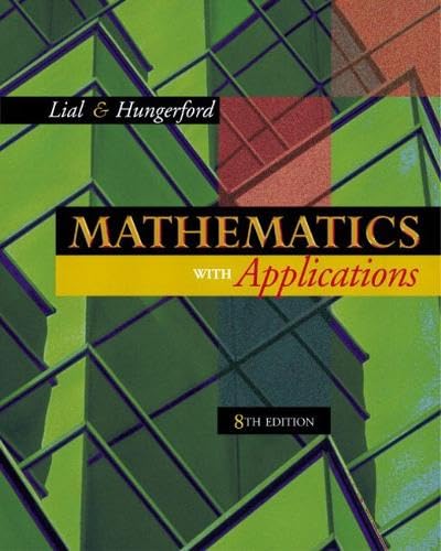 Mathematics with applications Cover
