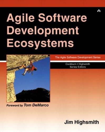 Agile software development ecosystems Cover
