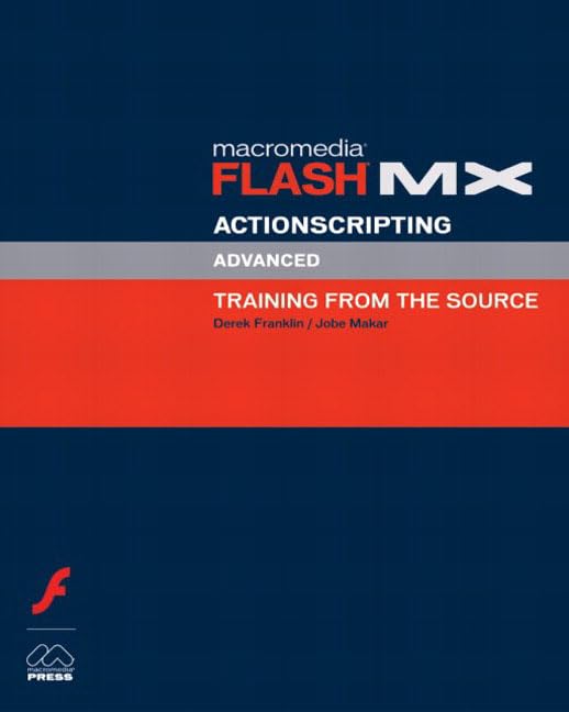 Macromedia Flash MX Actionscripting Cover