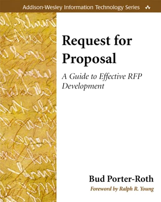 Request for proposal Cover