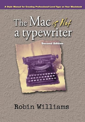 The Mac is not a typewriter Cover