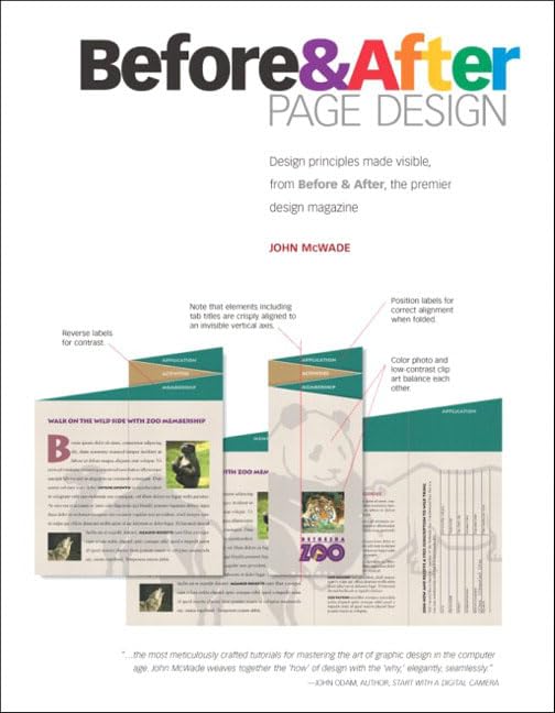 Before & after page design Cover