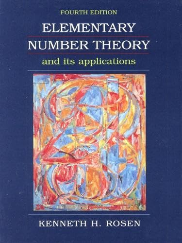 Elementary number theory and its applications Cover