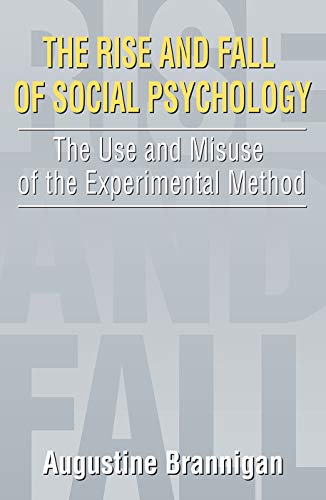 The Rise and Fall of Social Psychology Cover