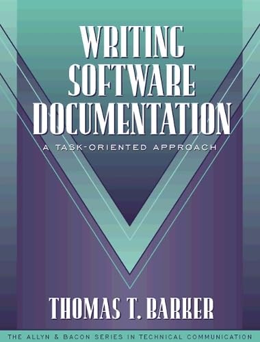 Writing software documentation Cover
